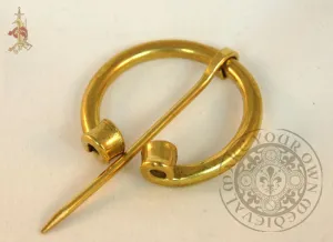 Brass Fibula Dress Clasp