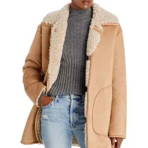 Genuine Winter Sheepskin Best Leather Vanna Shearling Coat