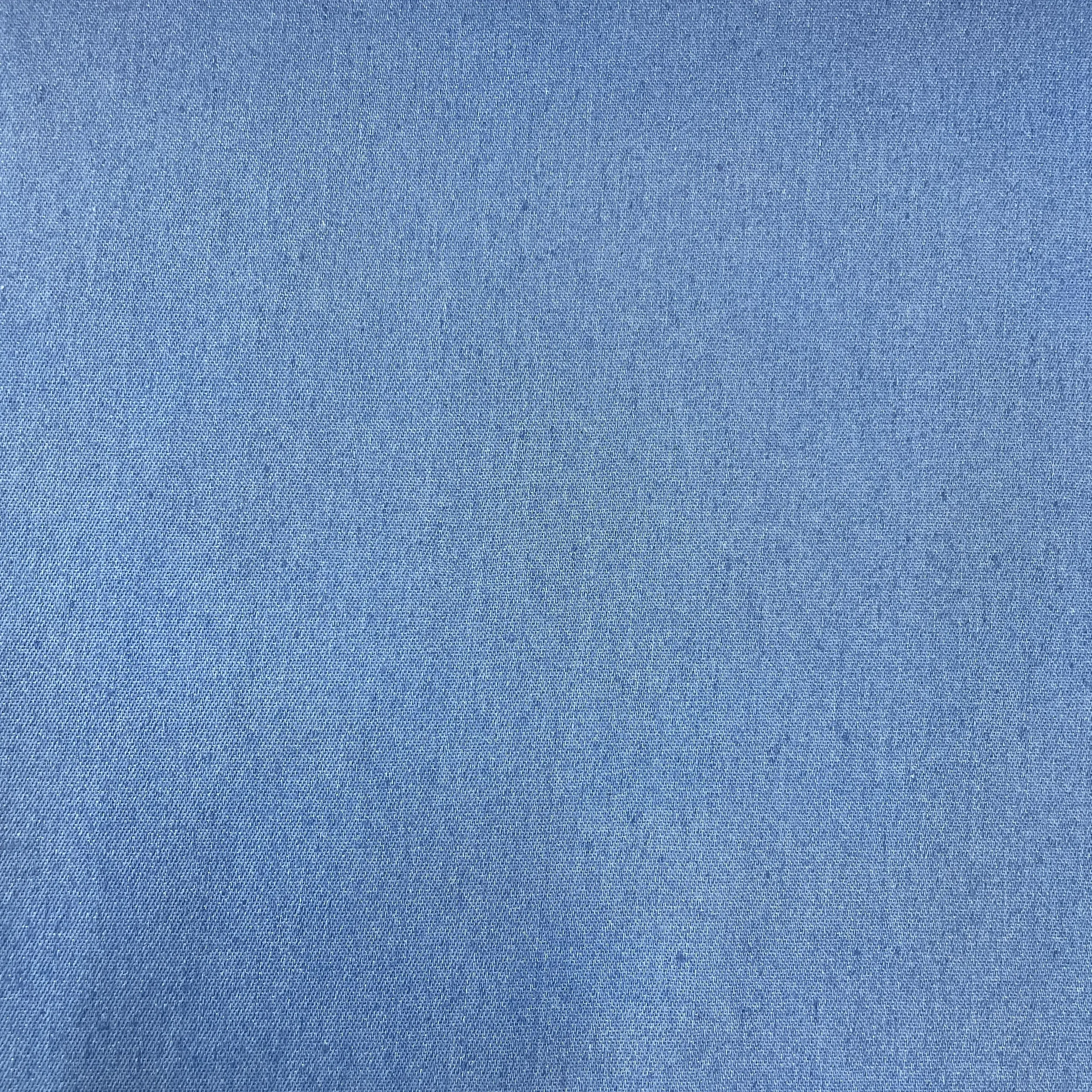 Light Blue Solid Denim Fabric 19640