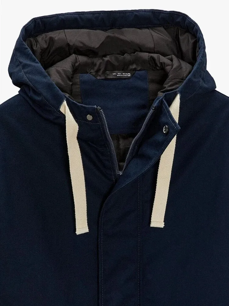 Men's Mid-Length Fishtail Parka Jacket