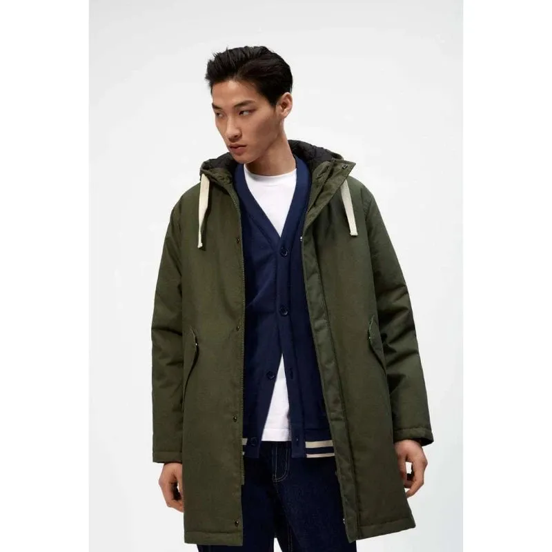 Men's Mid-Length Fishtail Parka Jacket