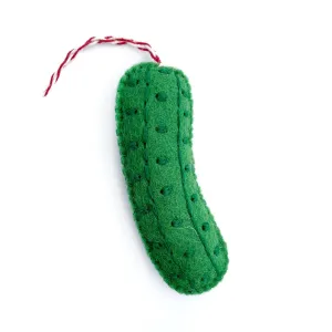 Pickle Ornament, Felt Wool