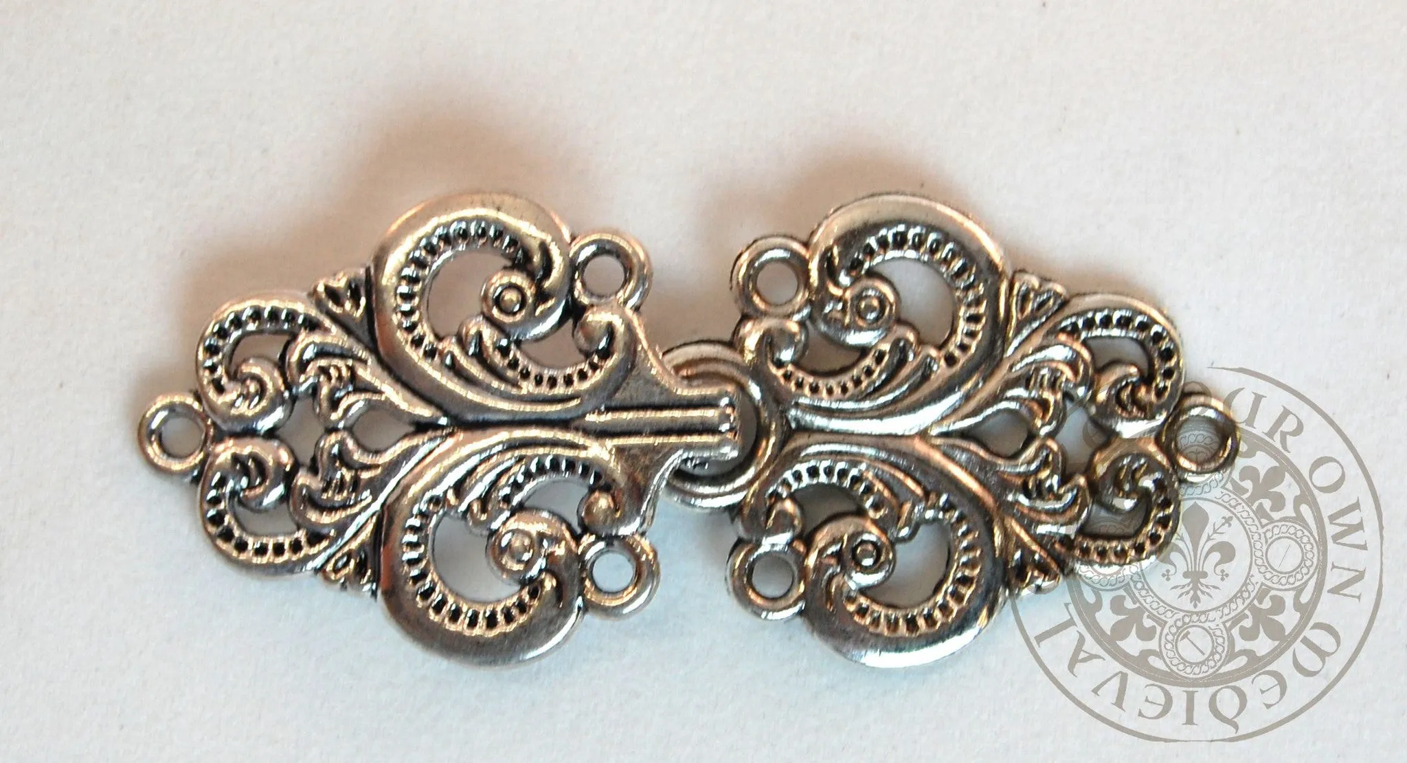 Silver Renaisance Clasp