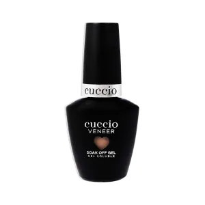 Veneer Soak Off Gel - See You Latte by Cuccio for Women - 0.44 oz Nail Polish