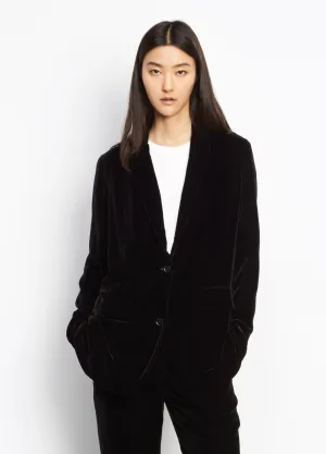 Vince - Velvet Boyfriend Blazer